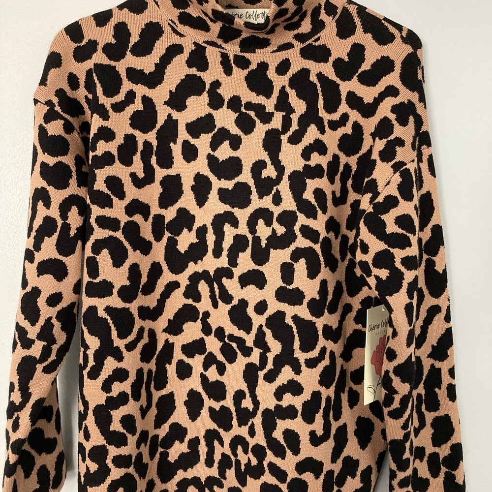 Leopard Print Sweater - Picture 3 of 3